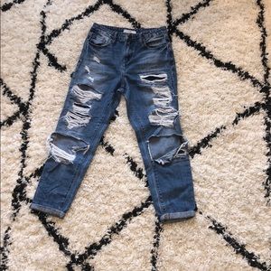 Size 3 Cello High Rise Boyfriend Denim
